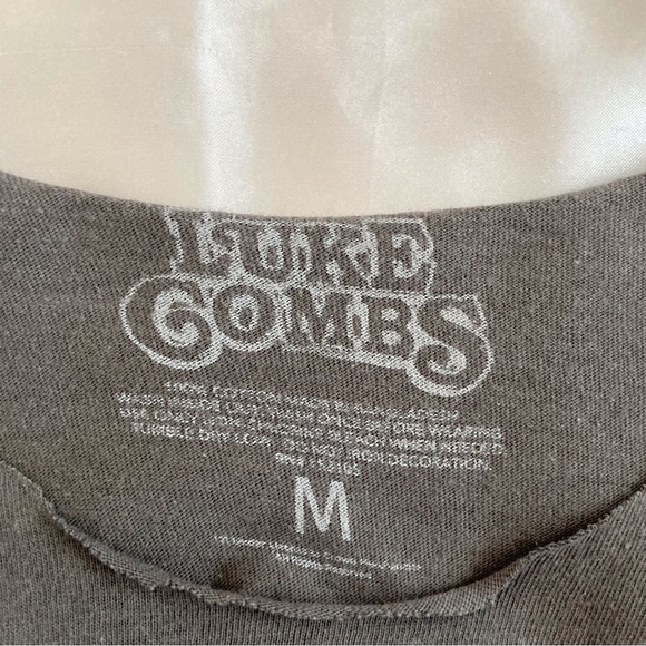 Luke Combs Tie-Front Tank - Fits S-M handmade distressed Country Music - Picture 7 of 7